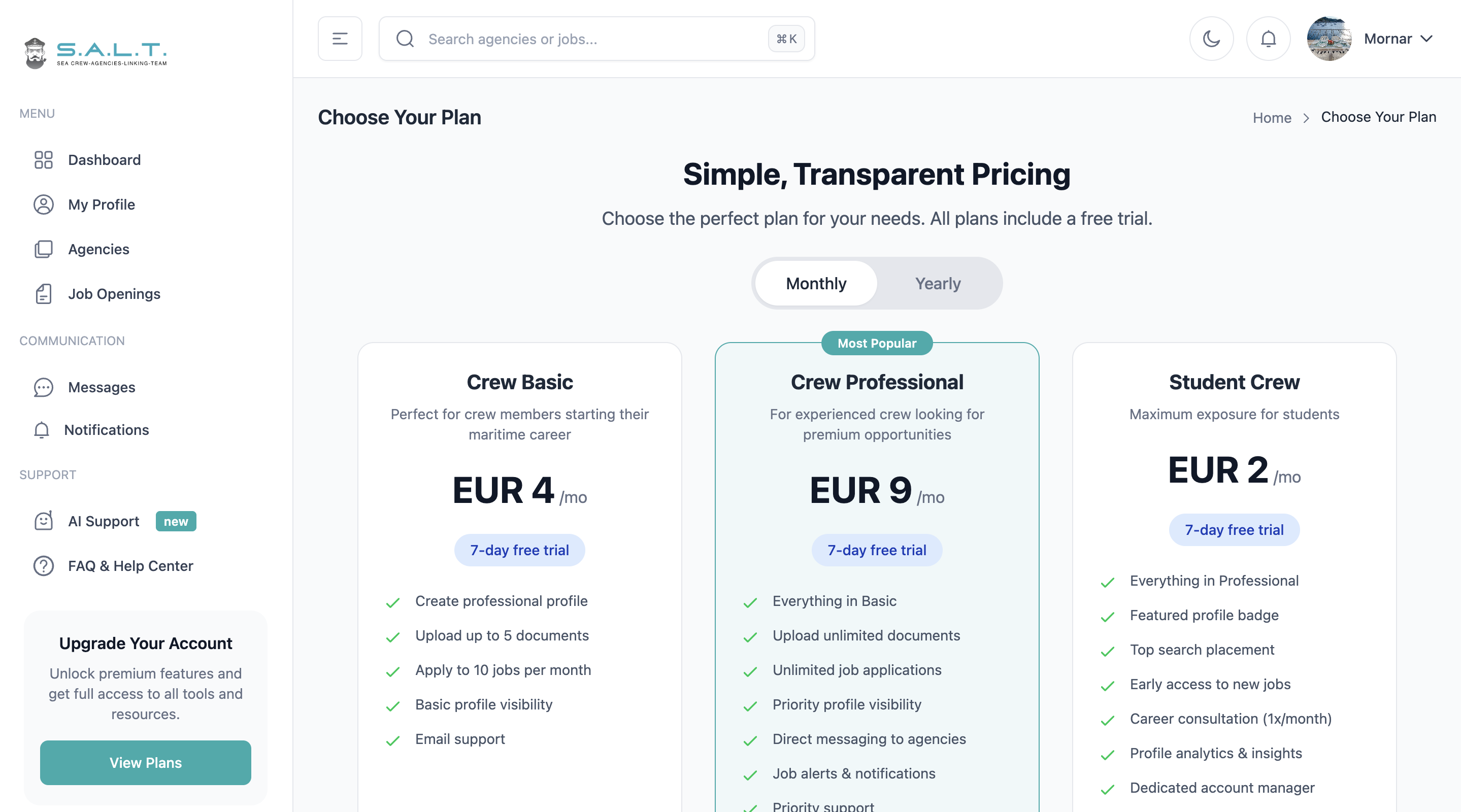 Simple, Transparent Pricing